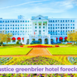 jim justice greenbrier hotel foreclosure