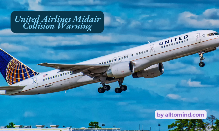 united airlines midair collision warning